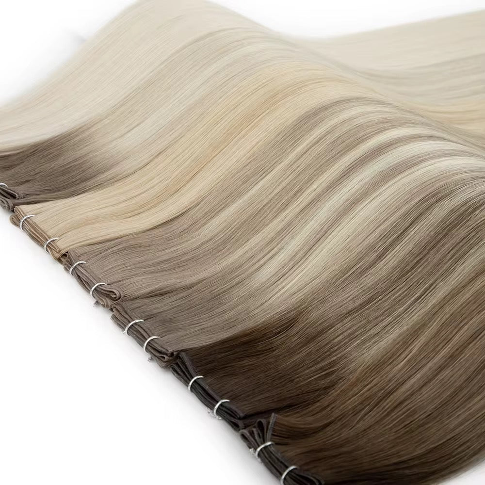 Premium Brazilian Weft Double Drawn